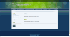 Desktop Screenshot of bkk-vergleich.de